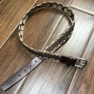 Coach belt